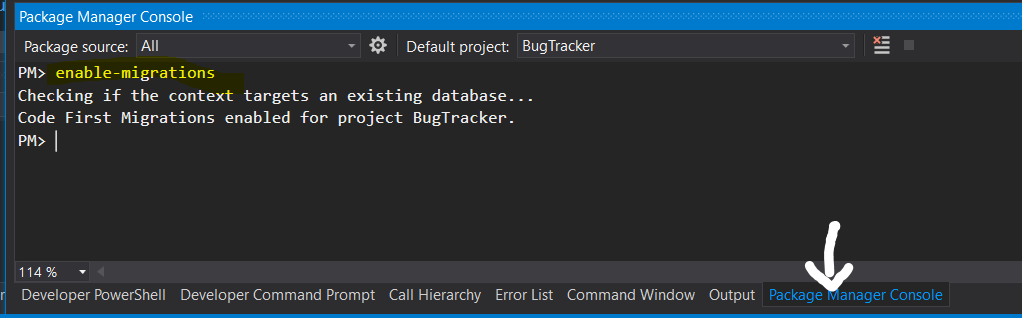 Add migration and update database-1